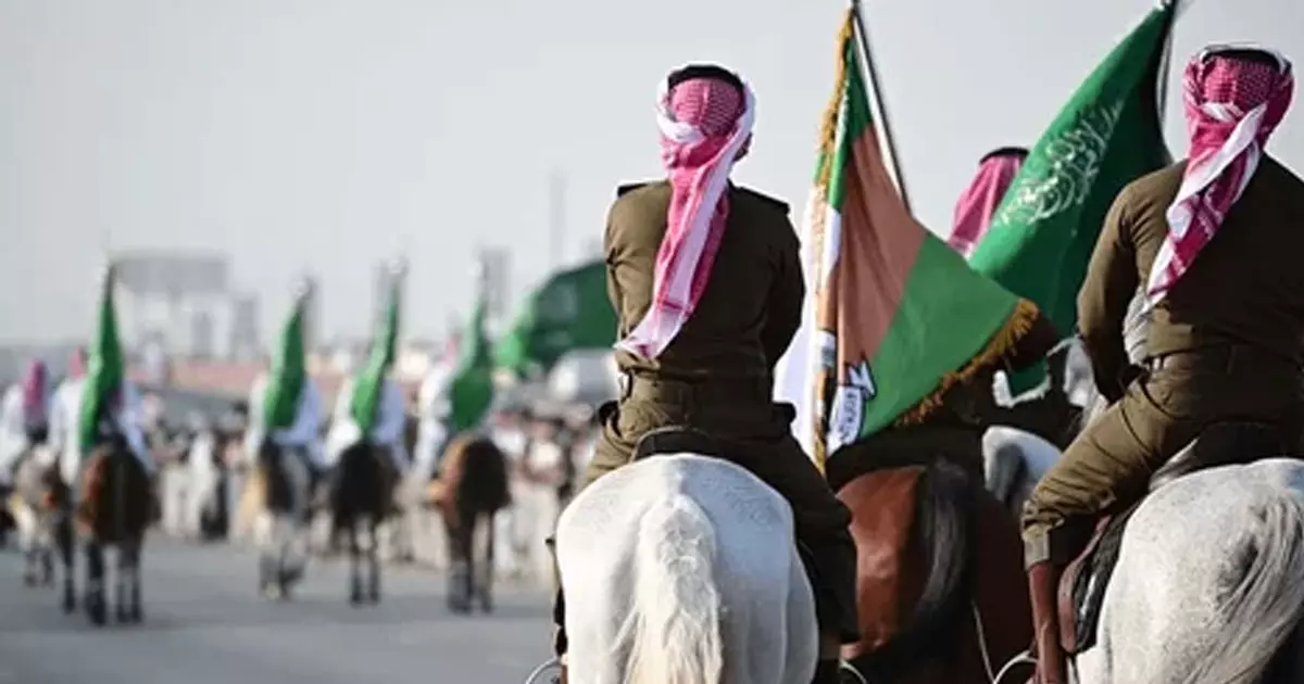 സ്ഥാപകദിനാഘോഷത്തിൽ സൗദി