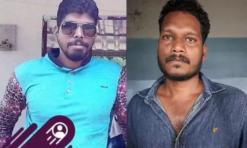 Two people were arrested in the incident of placing a telephone post on the railway track