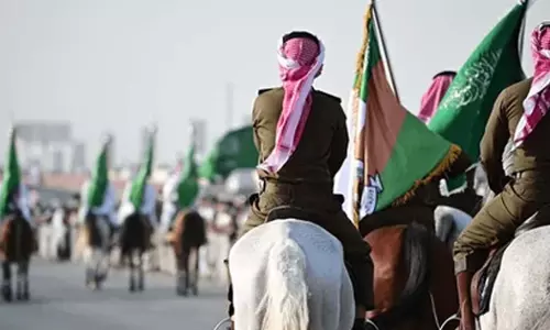 സ്ഥാപകദിനാഘോഷത്തിൽ സൗദി