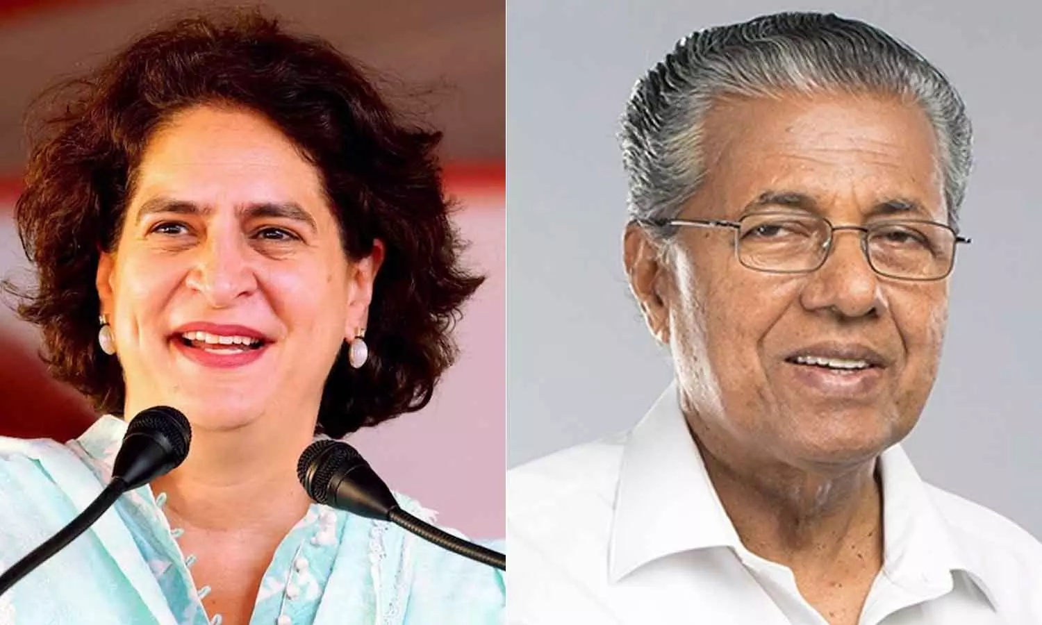 Priyanka Gandhi sent letter to Pinarayi