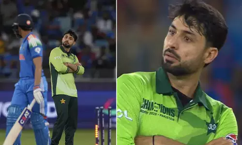 ഗില്ലിനെ പുറത്താക്കി മാസ് സെലിബ്രേഷന്‍ ; കളി തോറ്റതും എയറിലായി അബ്റാര്‍