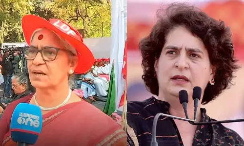 മുഖ്യമന്ത്രിക്ക് കത്തെഴുതിയതല്ലാതെ   എന്ത് ഇടപെടലാണ് വയനാട്ടിൽ   പ്രിയങ്കാ​ ഗാന്ധി നടത്തിയത്: ആനി രാജ