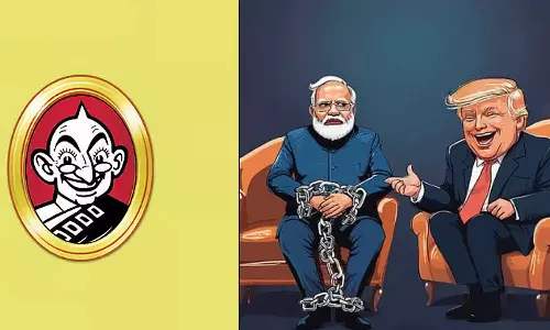 vikatan modi cartoon