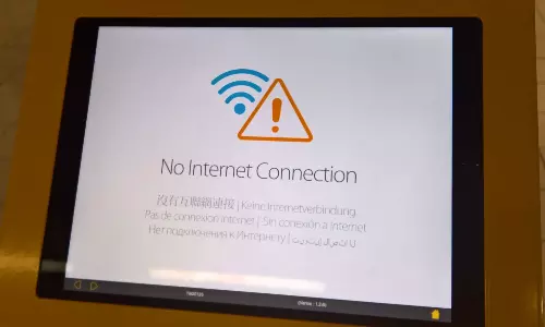 no internet connection