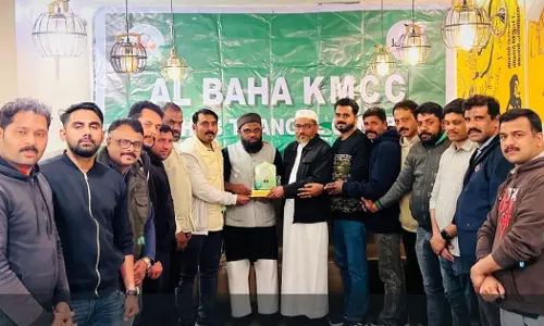 Ahmed Madini was sent off by KMCC