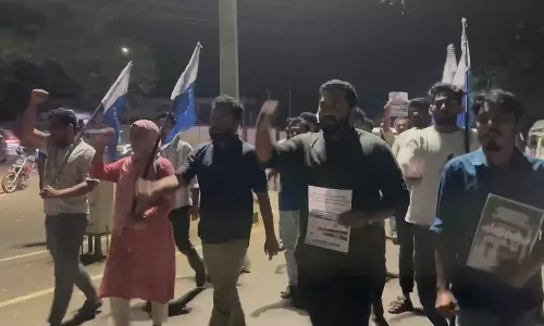 ഷൈജ ആണ്ടവന്റെ നിയമനം; കോഴിക്കോട് എൻഐടിയിലേക്ക് പ്രതിഷേധ മാർച്ചുമായി ഫ്രറ്റേണിറ്റി മൂവ്മെന്റ് ഷൈജ ആണ്ടവന്റെ നിയമനം; കോഴിക്കോട് എൻഐടിയിലേക്ക് പ്രതിഷേധ മാർച്ചുമായി ഫ്രറ്റേണിറ്റി മൂവ്മെന്റ്