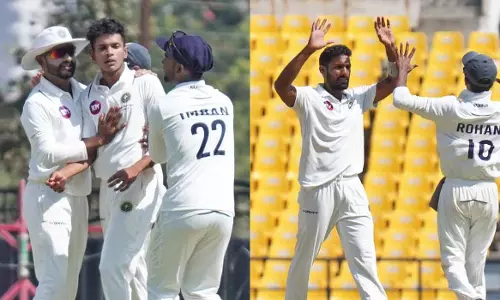 Vidarbha 379 out in first innings in Ranji Trophy; Kerala lost two wickets Vidarbha 379 out in first innings in Ranji Trophy; Kerala lost two wickets