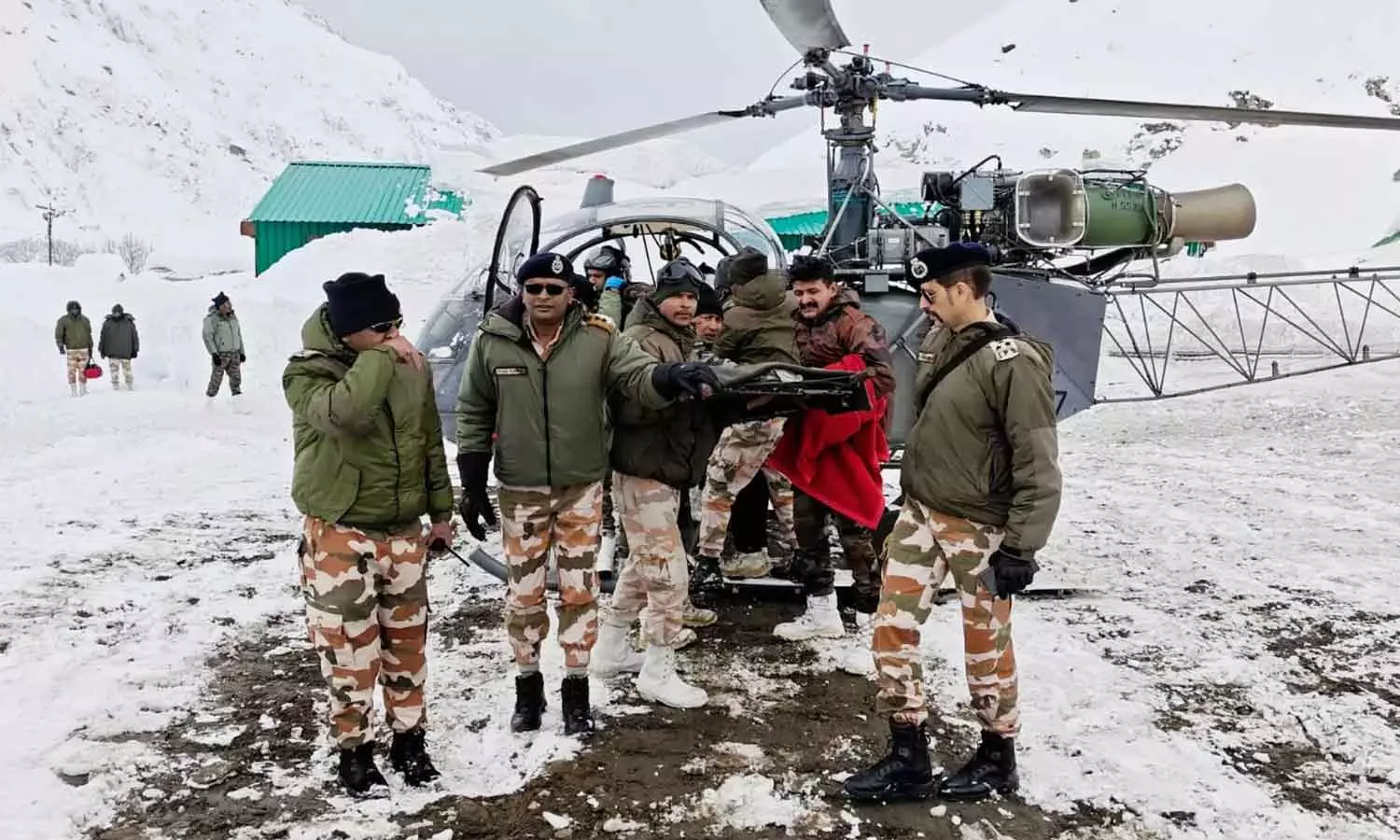 ഉത്തരാഖണ്ഡിലെ ഹിമപാതം: നാല് തൊഴിലാളികൾ മരിച്ചു, 5 പേർക്കായി തിരച്ചിൽ ഊർജിതം