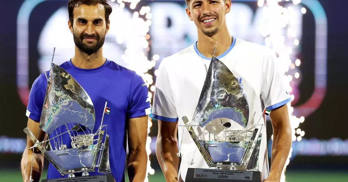 ദുബൈ ഓപണിൽ ഇന്ത്യൻ ഗാഥ, ഡബ്ൾസിൽ യൂകി ഭാംബ്രിക്ക് കിരീടം