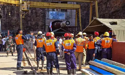 തെലങ്കാന ടണൽ ദുരന്തം; തൊഴിലാളികളെ ജീവനോടെ രക്ഷിക്കാനുള്ള സാധ്യത ഒരു ശതമാനമെന്ന് സർക്കാർ
