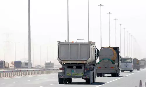 റമദാനിൽ ട്രക്കുകൾക്ക് നിയന്ത്രണം പ്രഖ്യാപിച്ച് ആഭ്യന്തര മന്ത്രാലയം