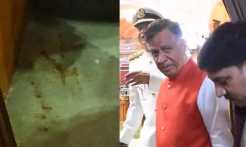 യുപി നിയമസഭയിൽ പാൻമസാല ചവച്ച് തുപ്പി എംഎൽഎമാർ; കർശന നിർദേശവുമായി സ്‌പീക്കർ