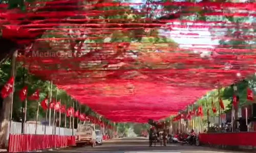 CPM,kerala,Kollam,CPM State Conference,kollam corporation,flex ,സിപിഎം കൊല്ലം സമ്മേളനം,സിപിഎം സംസ്ഥാന സമ്മേളനം CPM,kerala,Kollam,CPM State Conference,kollam corporation,flex ,സിപിഎം കൊല്ലം സമ്മേളനം,സിപിഎം സംസ്ഥാന സമ്മേളനം