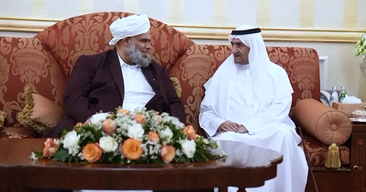 ശൈഖ് ഹമദിന് റമദാൻ ആശംസകൾ നേർന്ന് ഖലീൽ തങ്ങൾ ശൈഖ് ഹമദിന് റമദാൻ ആശംസകൾ നേർന്ന് ഖലീൽ തങ്ങൾ