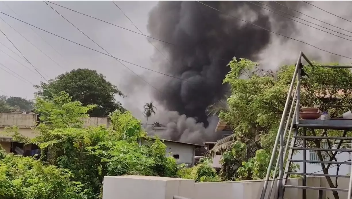 Kalamssery fire Kalamssery fire