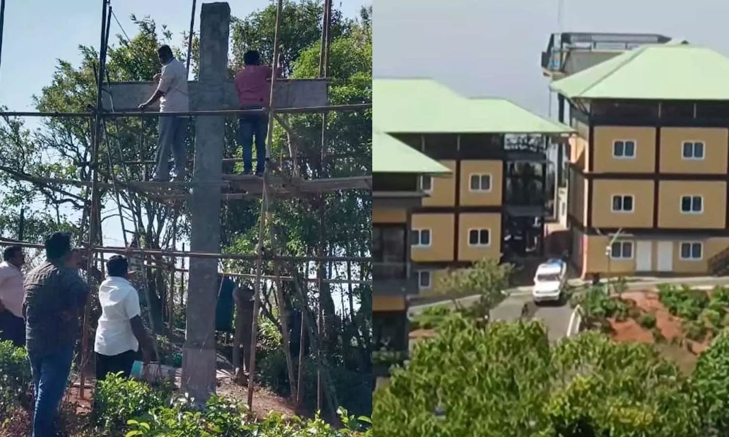 പരുന്തുംപാറയില്‍ കയ്യേറ്റ ഭൂമിയില്‍ കുരിശ് സ്ഥാപിച്ചയാള്‍ക്കെതിരെ കേസെടുത്തു