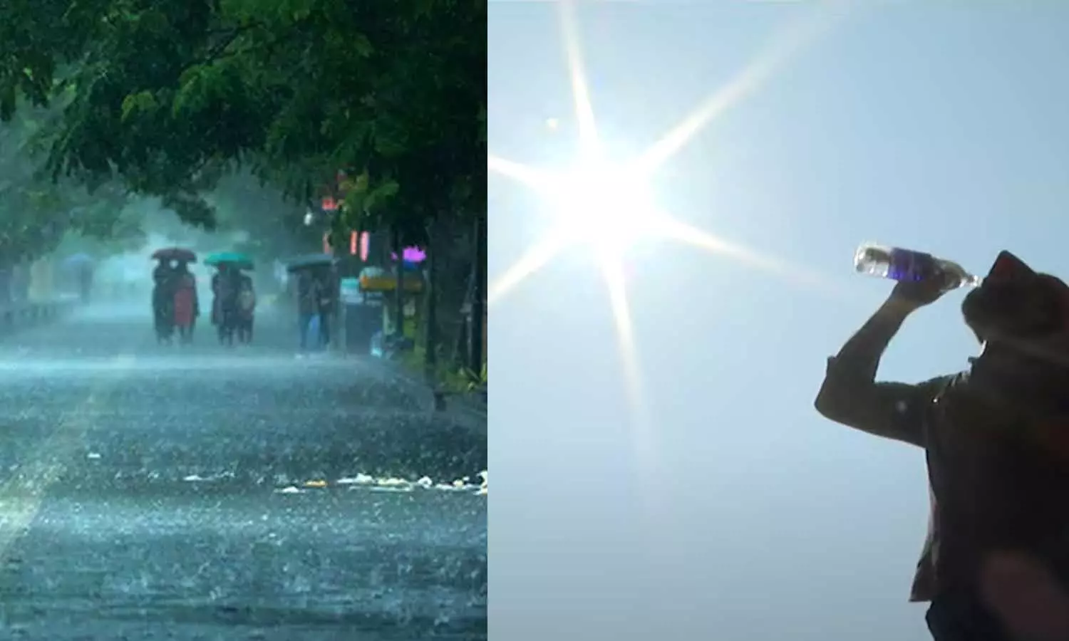 ഉഷ്ണതരംഗത്തിന് ആശ്വാസമായി മഴയ്ക്ക് സാധ്യത; നാല് ജില്ലകളില്‍ യെല്ലോ അലര്‍ട്ട്