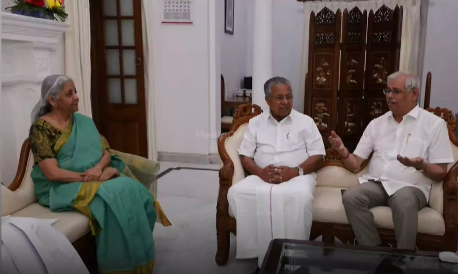 CM does not raise Asha Workers issues in meeting with Union Finance Minister CM does not raise Asha Workers issues in meeting with Union Finance Minister