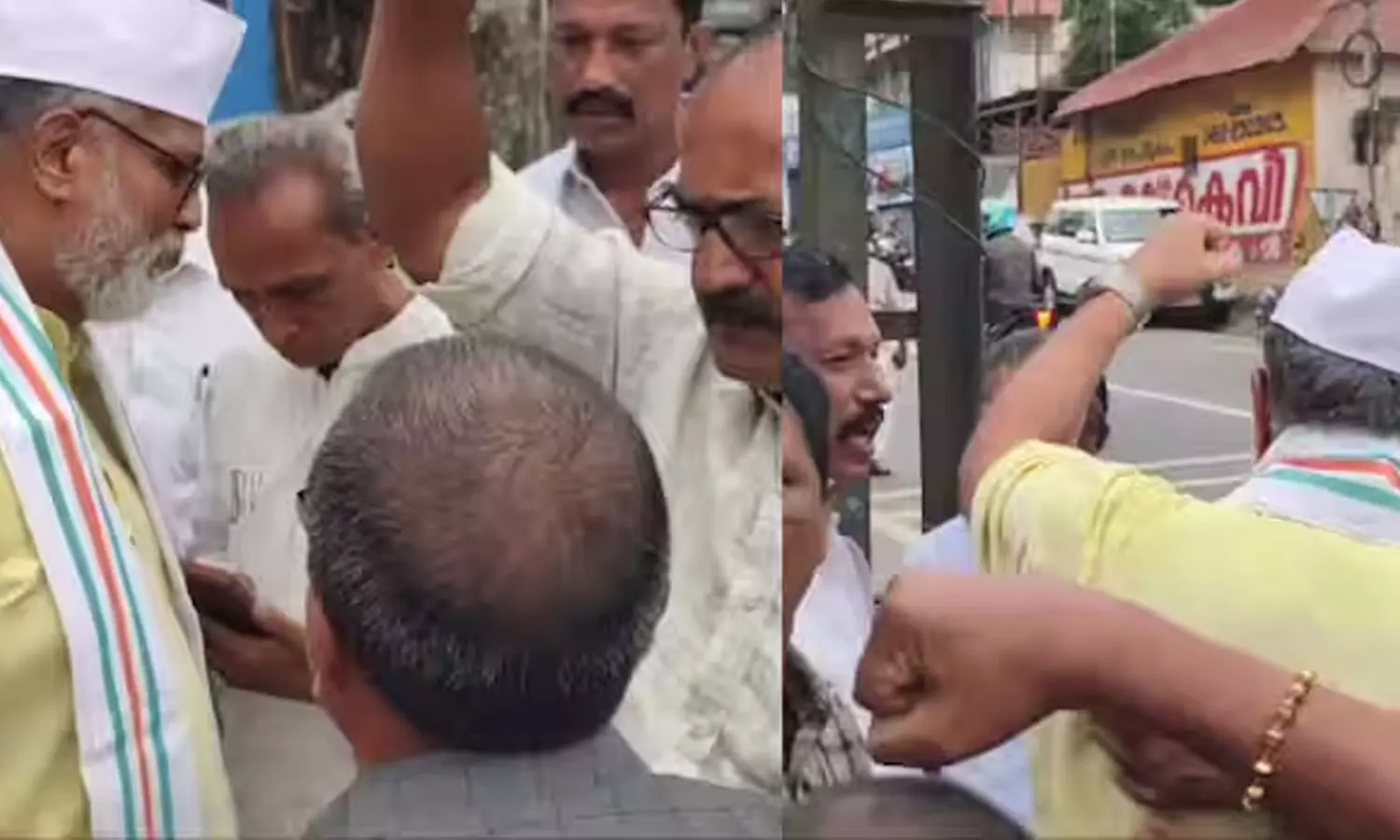 നെയ്യാറ്റിന്‍കരയില്‍ ​ മഹാത്മാ​ഗാന്ധിയുടെ ചെറുമകന്‍ തുഷാര്‍ ഗാന്ധിയെ തടഞ്ഞ് ആർഎസ്എസ്-ബിജെപി പ്രവര്‍ത്തകര്‍