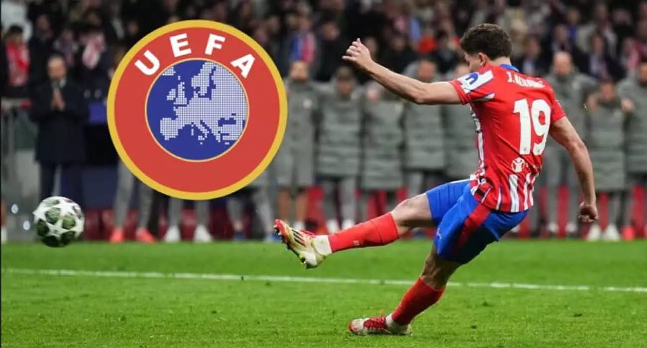 ഡബിൾ ടച്ച് വിവാദം; റഫറിയെ പിന്തുണച്ച് യുവേഫ, ഭാവിയിൽ പരാതി ഒഴിവാക്കാൻ നിയമം പരിഷ്‌കരിച്ചേക്കും