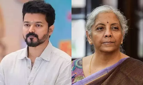 Tamil actor-politician Vijay slams Nirmala Sitharaman over Periyar remarks in Loksabha Tamil actor-politician Vijay slams Nirmala Sitharaman over Periyar remarks in Loksabha