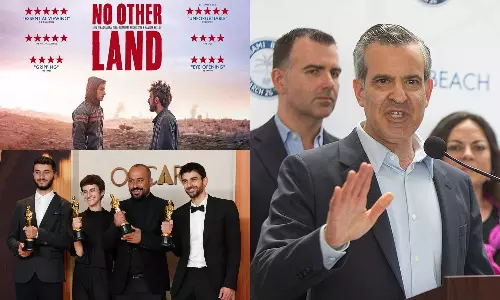 US mayor moves to punish Theatre for screening Oscar-winning Israeli-Palestinian film