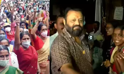 പ്രഖ്യാപനം മാത്രം പോര, സുരേഷ് ഗോപി ഇനി ഉത്തരവുമായി വന്നാൽ മതി; സമരം ചെയ്യുന്ന ആശമാർ പ്രഖ്യാപനം മാത്രം പോര, സുരേഷ് ഗോപി ഇനി ഉത്തരവുമായി വന്നാൽ മതി; സമരം ചെയ്യുന്ന ആശമാർ