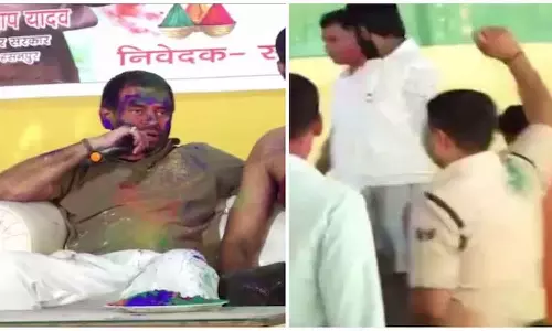 Tej Prataps order to cop on Holi sparks row