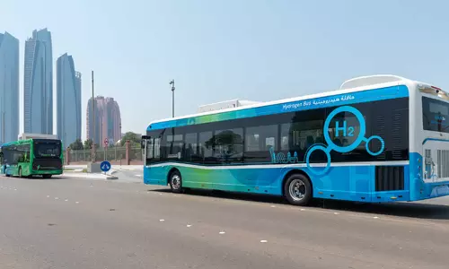 Abu Dhabi Converts Bus Service No.65 Into Green Service