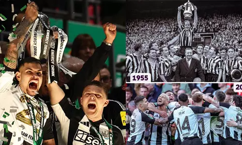Major title after 70 years of wait; Newcastle surge in English football