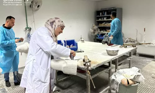 ഗസ്സയില് ഖത്തര് നടത്തുന്ന ഫാദർ അമീർ ആശുപത്രി പ്രവർത്തനം പുനരാരംഭിച്ചു ഗസ്സയില് ഖത്തര് നടത്തുന്ന ഫാദർ അമീർ ആശുപത്രി പ്രവർത്തനം പുനരാരംഭിച്ചു