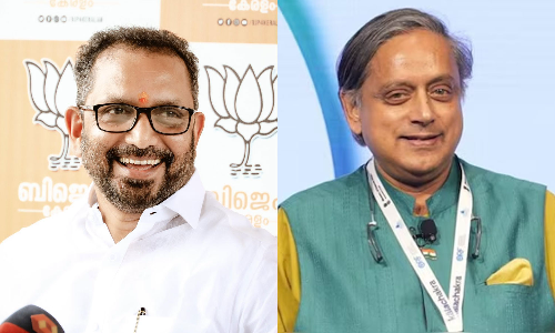 K Surendran Appreciate Sashi Tharoor MP for Praising PM Modi