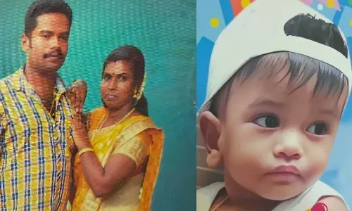 കൊല്ലത്ത് രണ്ടുവയസുകാരനെ കൊലപ്പെടുത്തി മാതാപിതാക്കൾ ആത്മഹത്യ ചെയ്തു കൊല്ലത്ത് രണ്ടുവയസുകാരനെ കൊലപ്പെടുത്തി മാതാപിതാക്കൾ ആത്മഹത്യ ചെയ്തു