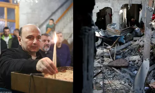 ഇസ്രായേൽ ആക്രമണം ഗസ്സയിലെ ഏക കത്തോലിക്ക ദേവാലയത്തിന്റെ തൊട്ടടുത്ത് വരെ എത്തി