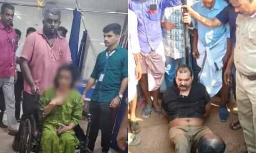 Husband Attacked Wife in Kannur