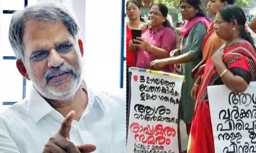 asha workers protest,A Vijayaraghavan,kerala,ആശാസമരം,കേരളം,ആശാ വര്‍ക്കര്‍മാര്‍