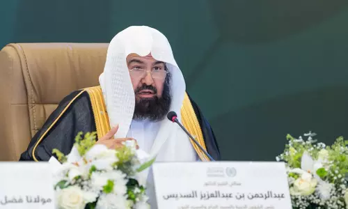 Dr. Abdurrahman Sudais calls for prayers for Palestine