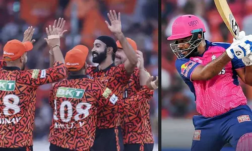 റൺമല കടക്കാനാവാതെ രാജസ്ഥാൻ; ഐപിഎല്ലിൽ ഹൈദരാബാദിന് 44 റൺസ് ജയം റൺമല കടക്കാനാവാതെ രാജസ്ഥാൻ; ഐപിഎല്ലിൽ ഹൈദരാബാദിന് 44 റൺസ് ജയം