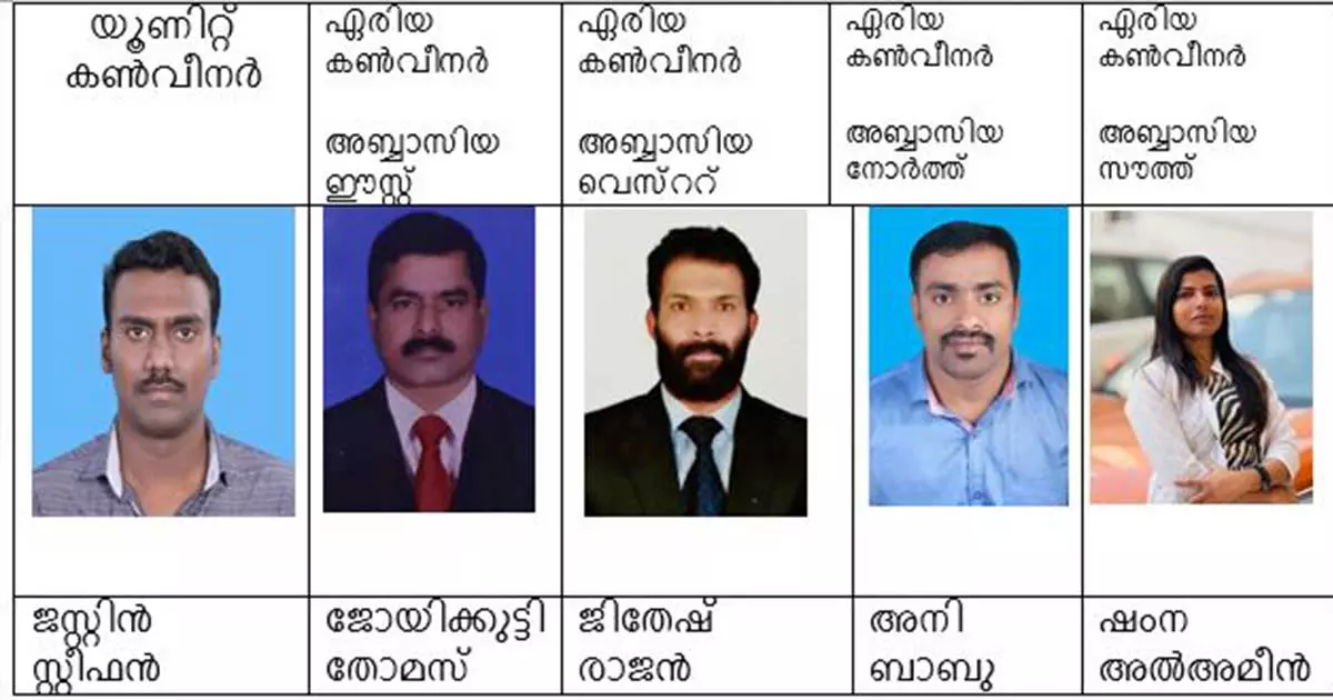 കൊല്ലം ജില്ലാ പ്രവാസി സമാജം അബ്ബാസിയ യൂണിറ്റ് 2025-26 വർഷത്തെ പുതിയ ഭരണസമിതി രൂപീകരിച്ചു കൊല്ലം ജില്ലാ പ്രവാസി സമാജം അബ്ബാസിയ യൂണിറ്റ് 2025-26 വർഷത്തെ പുതിയ ഭരണസമിതി രൂപീകരിച്ചു
