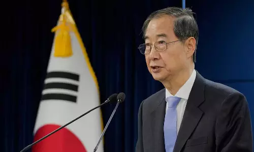 ദക്ഷിണ കൊറിയൻ ആക്ടിങ് പ്രസിഡന്റിനെതിരായ ഇംപീച്ച്‌മെന്റ് നടപടി റദ്ദാക്കി ഭരണഘടനാ കോടതി; പദവി പുനഃസ്ഥാപിച്ചു