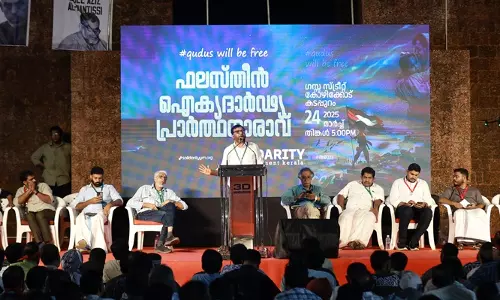 മരണം ഭയമില്ലാത്ത ഫലസ്തീൻ  ജനതയെ തോൽപ്പിക്കാനാവില്ല: പി. മുജീബുറഹ്‌മാൻ