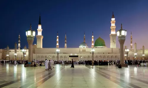 മദീനയിലെ പ്രവാചക പള്ളിയിൽ പാർക്കിംഗ് സംവിധാനം മികച്ചതാക്കി.