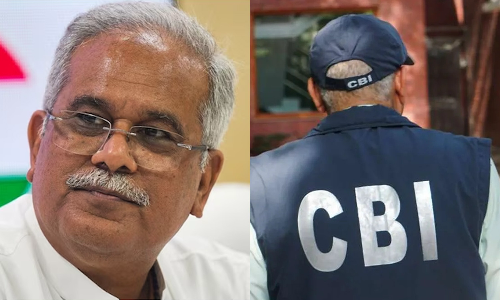 CBI raids in Bhupesh Baghels Residence in Chhattisgarh in Mahadev betting app case