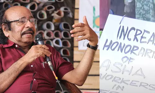 k satchidanandan,asha workers protest,keralalatest malayalam news,ആശാസമരം,സച്ചിദാനന്ദന്‍