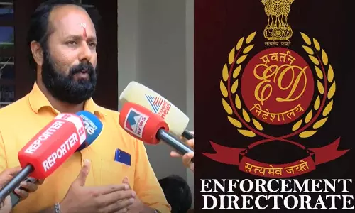 ഇഡി അന്വേഷിച്ച് കുറ്റപത്രം കൊടുത്തുവെന്ന് പറയരുത്, ബിജെപി ഓഫീസിലിരുന്ന് കുറ്റപത്രമുണ്ടാക്കി; പരിഹാസവുമായി തിരൂർ സതീഷ്