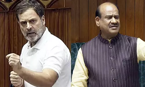 ലോക്സഭയിൽ തന്നെ സംസാരിക്കാൻ അനുവദിച്ചില്ലെന്ന് രാഹുൽ ഗാന്ധി; പരാതി നൽകി പ്രതിപക്ഷ എംപിമാർ