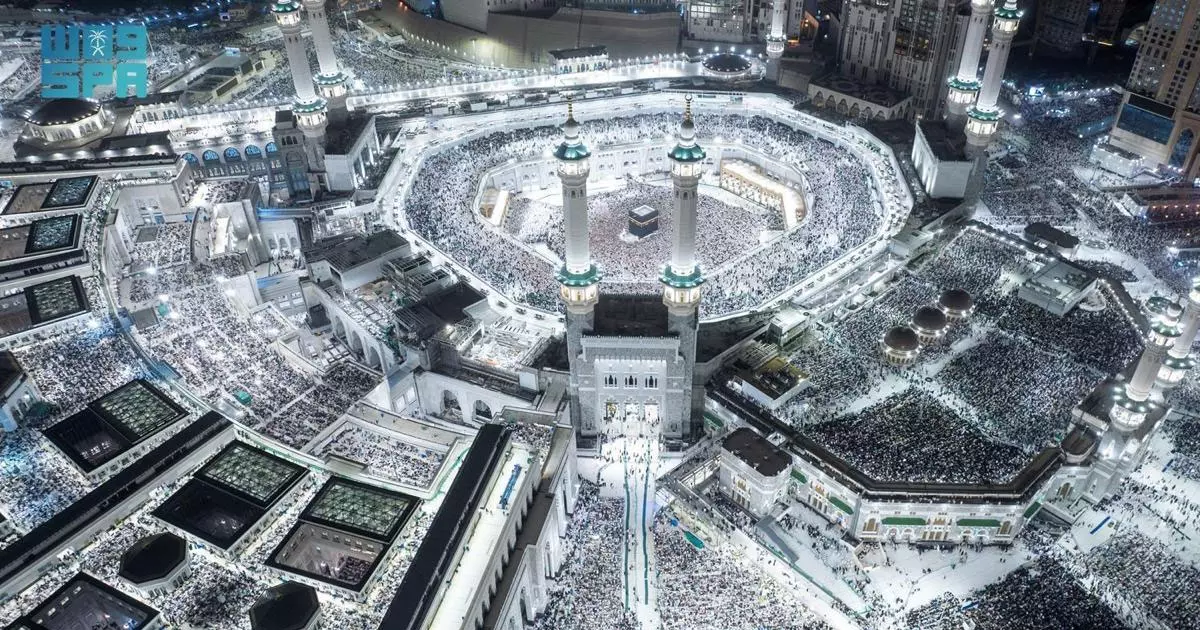 On the night of the 27th of Ramadan, millions of people in Mecca and Medina
