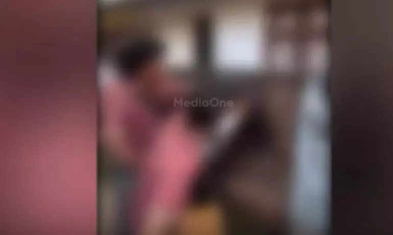 Malappuram student beaten Malappuram student beaten