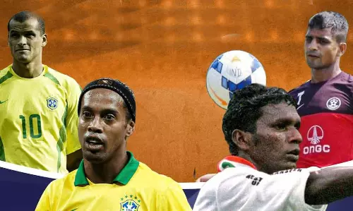 ബ്രസീൽ ഇതിഹാസങ്ങളും ഇന്ത്യൻ ഇതിഹാസങ്ങളും നേർക്കുനേർ; മത്സരം രാത്രി 7ന്