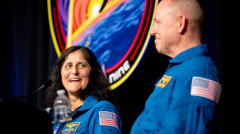 Sunita Williams, Butch Wilmor Sunita Williams, Butch Wilmor